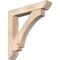 Ekena Millwork Imperial Slat Smooth Bracket w/ Offset Brace, Douglas Fir, 7 1/2"W x 42"D x 42"H BKT0806X42X42IMP06SDF - alternate 1